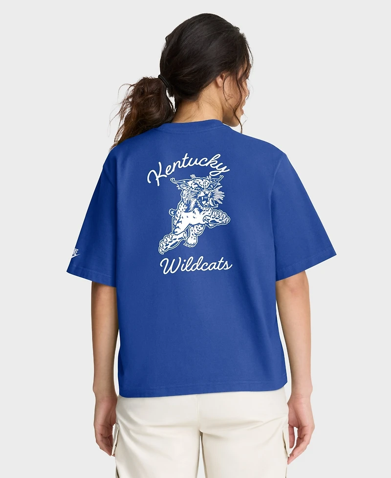 Nike Women's Royal Kentucky Wildcats Legacy Pocket Boxy T-Shirt
