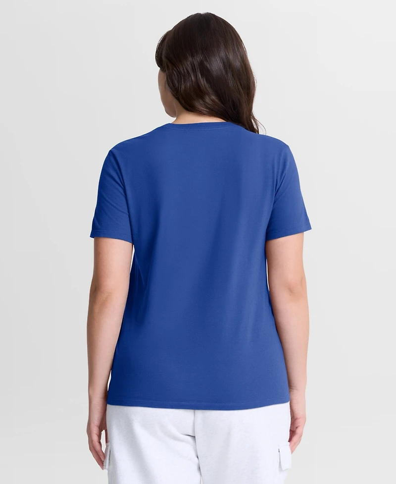 Jordan Women's Royal Florida Gators Script Mantra Logo T-Shirt