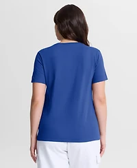Jordan Women's Royal Florida Gators Script Mantra Logo T-Shirt