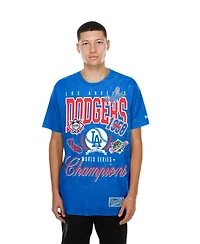 New Era Men's Royal Los Angeles Dodgers Mineral Wash T-Shirt
