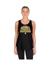 New Era Women's Black Pittsburgh Steelers Summer Tank Top