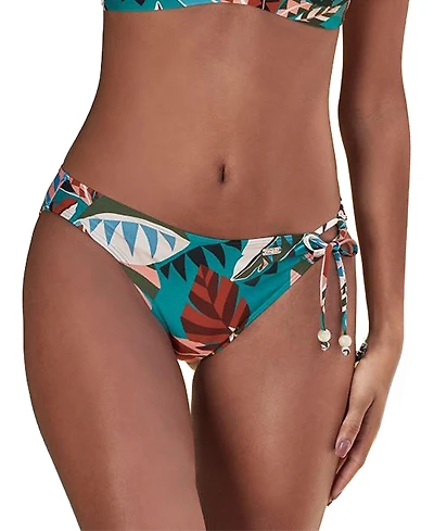 Lascana Women's Tropical Side Tie Bikini Swimsuit Bottom