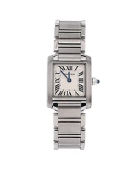 Pre-Owned Cartier Tank Francaise Quartz Watch in Stainless Steel 20mm