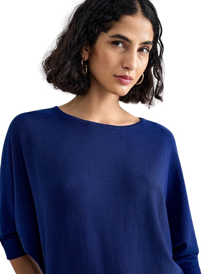 Phase Eight Women's Cristine 3/4-Sleeve Viscose-Blend Boat Neck Pullover Sweater