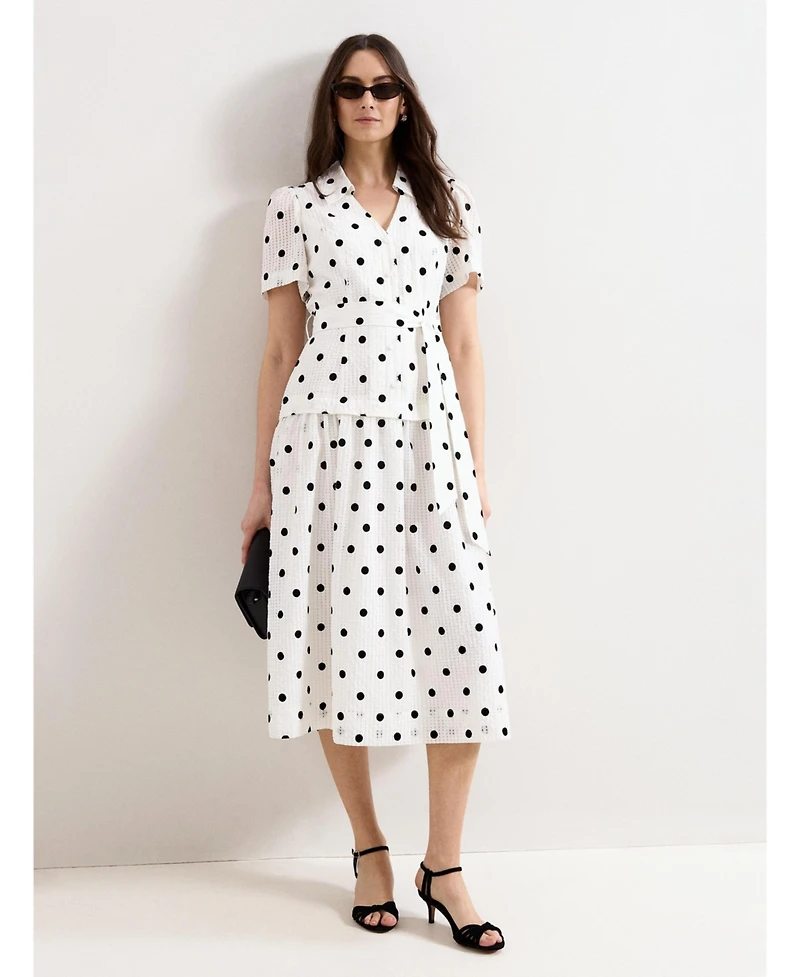 Phase Eight Women's Adele Short Sleeve Midi Dress