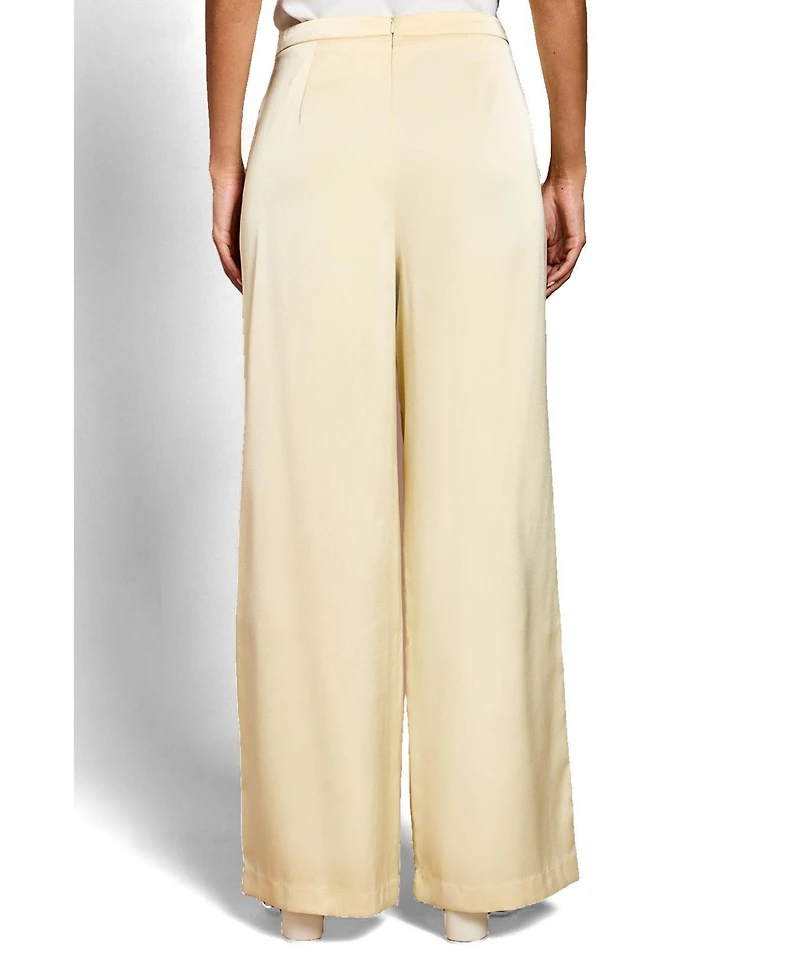 Coast Women's Satin High-Waist Flare Trousers