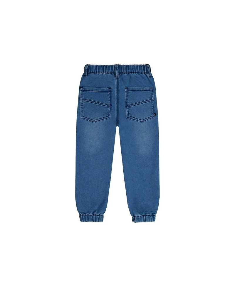 Deux par Toddler Boys (2T-5T) French Terry Denim Jogger Pants