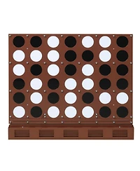 Hongge Connect Four Strategy Wall-Mounted Board Game, Ages 6+