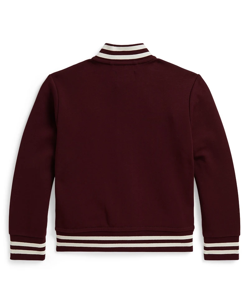 Polo Ralph Lauren Boys' 2T-7 Double-Knit Letter Jacket