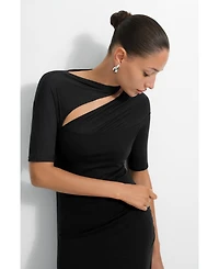 Marcella Women's Zola Ruched Cutout Dress