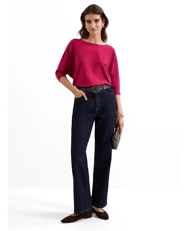 Phase Eight Women's Cristine Boat Neck Draped Knit Jumper