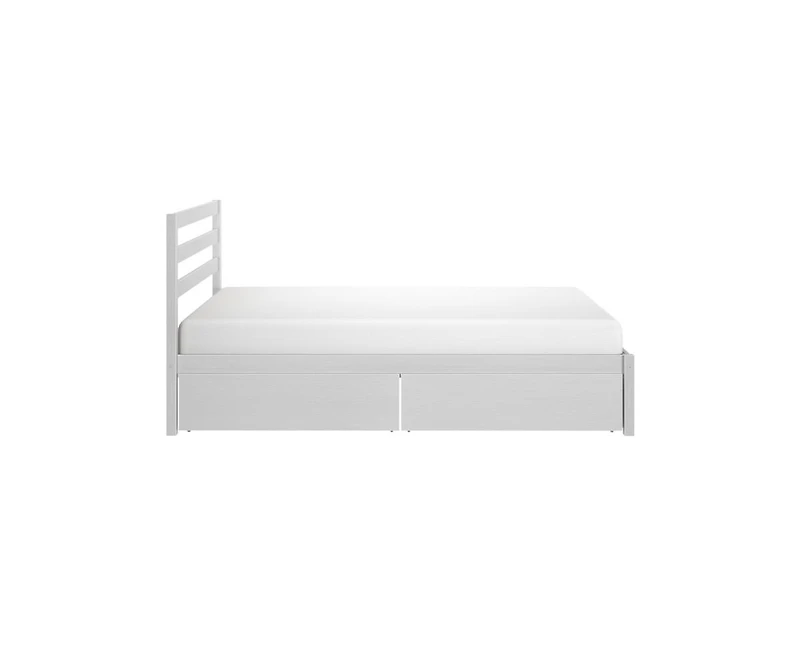 Grain & Grove Bear Full Single Bed With Underbed Storage Drawers
