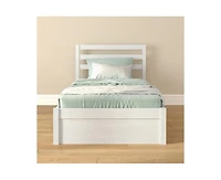 Grain & Grove Bear Twin Single Bed with Underbed Storage Drawers