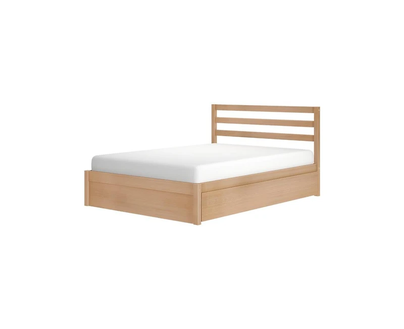 Grain & Grove Bear Full Single Bed With Trundle