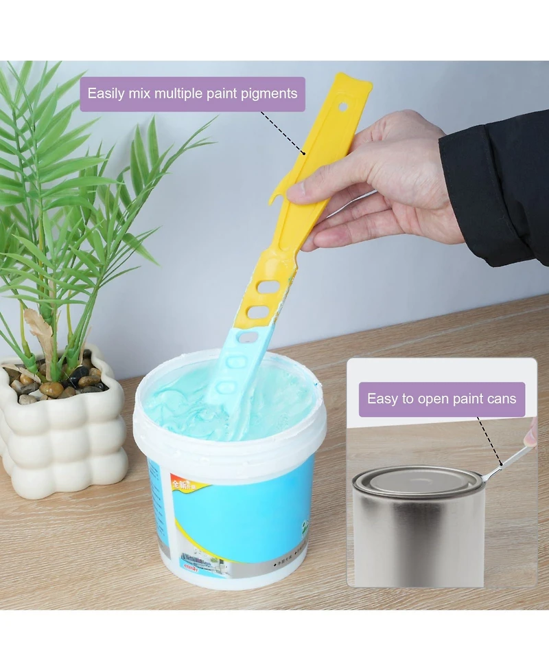 Xdovet Roller Set Frame Extension Rod Brush Scraper Painting Supplies