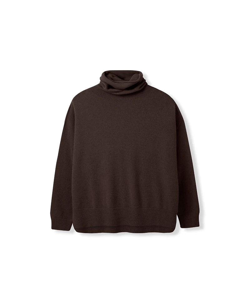 Celtic & Co. Women's Slouchy Roll Neck Jumper