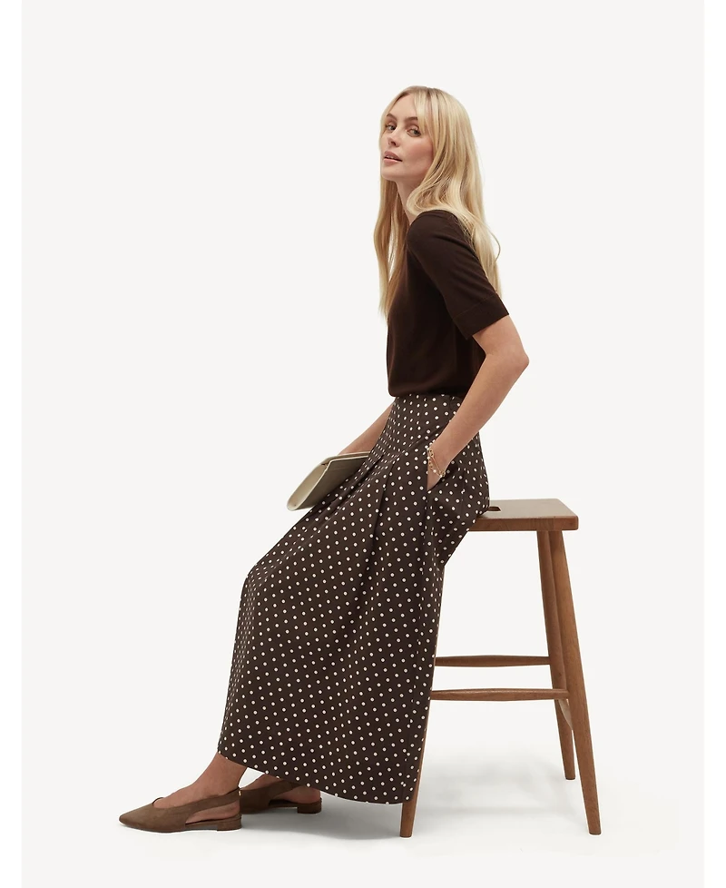Hobbs London Women's Antonella A-Line Midi Skirt