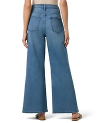 Hudson Jeans Women's Jolene High-Waisted Wide-Leg
