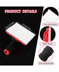 Xdovet Paint Edger Tool Extension Rod Pad Applicator Ceilings Trim Baseboards Refill Pads