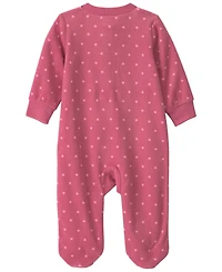 Carter's Baby Girls' Heart Fleece 2-Way Zip Sleep & Play