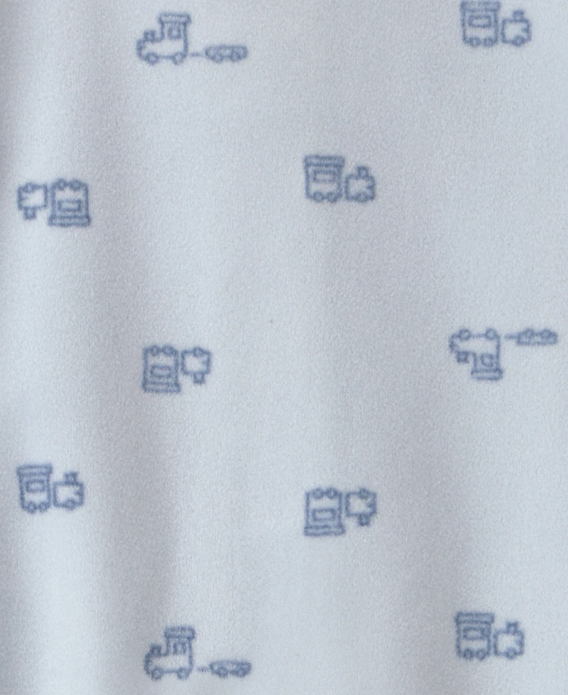 Carter's Baby Boys' Brother Fleece 2-Way Zip Sleep & Play