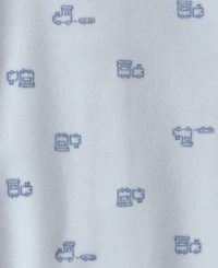 Carter's Baby Boys' Brother Fleece 2-Way Zip Sleep & Play