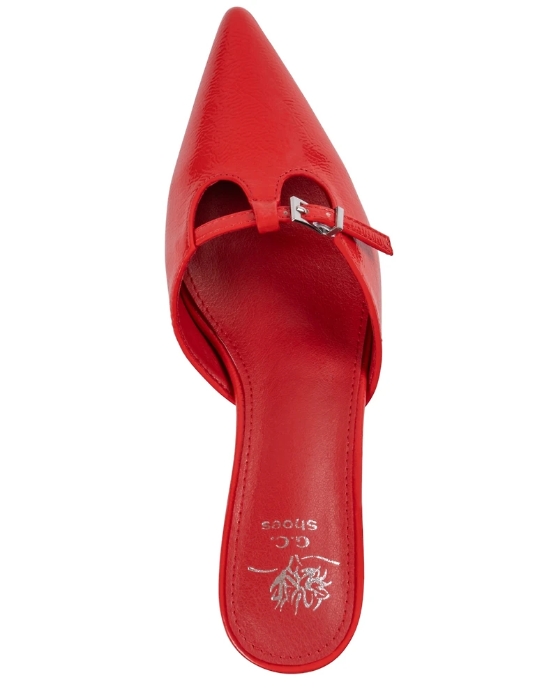 Gc Shoes Women's Patent Detail Slip-On Dress Sandals