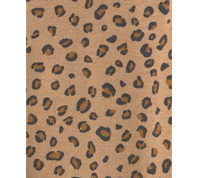 Carter's Baby Girls' Leopard Printed Bodysuits, 4-Pack