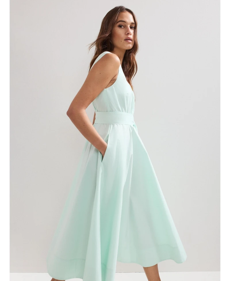 Phase Eight Women's Melinda Cotton Tie Midi Dress