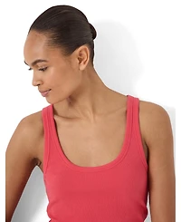 Hush Women's Scoop Neck Ribbed Vest