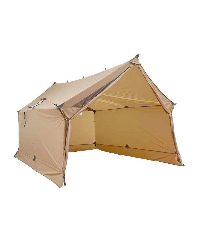 Mountaintop Camping Hot Tent, Waterproof Cabin Tent, Stove Jack and Air Vents, Lightweight for Hiking, Fishing, Hunting Backpacking