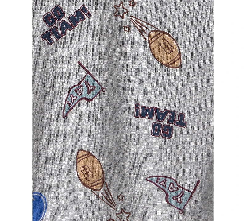 Carter's Toddler Boys' 2T-5T Game Day Round Neck Sweatshirt