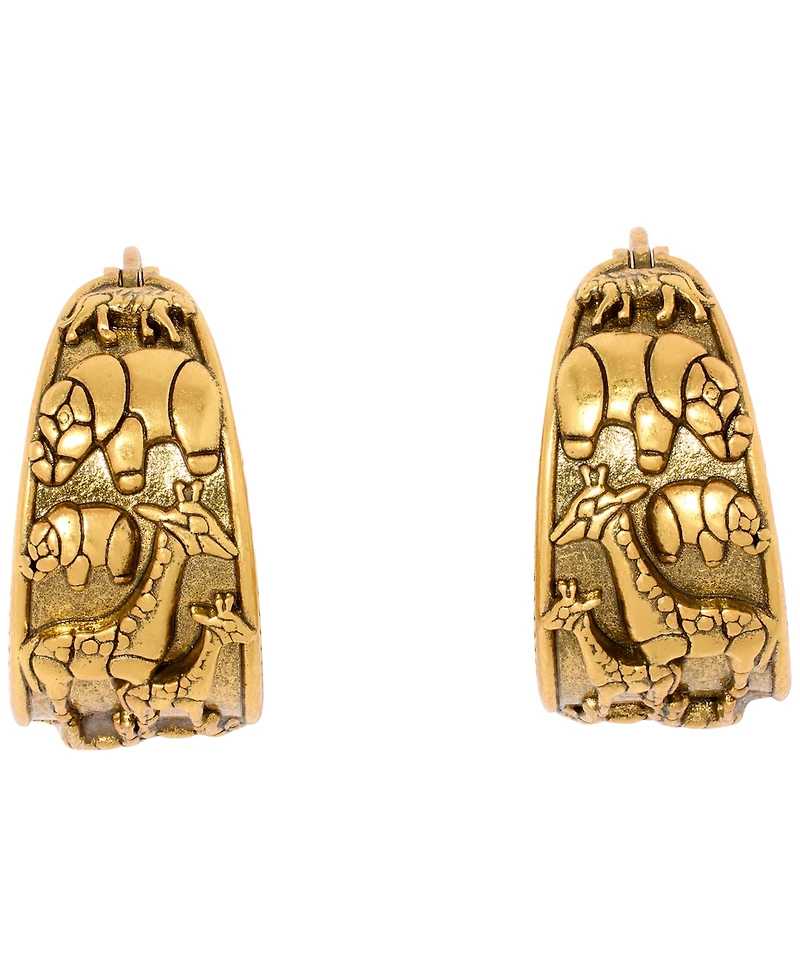 Kendra Scott Gold-Plated Raina Hoop Earrings
