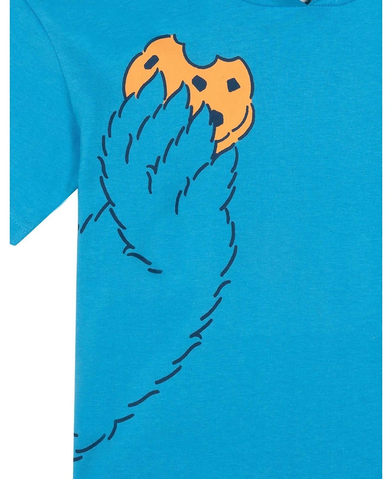 Sesame Street Little Kids' Boy or Girl (5) Cosplay Hooded T-Shirt