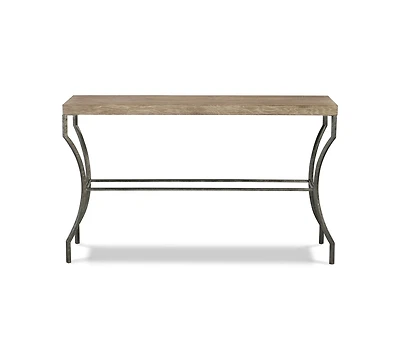 Bernhardt Tribeca 54" Wood & Steel Console Table