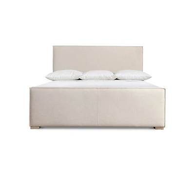 Bernhardt Tribeca California King Upholstered Panel Bed