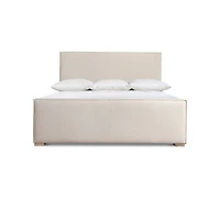 Bernhardt Tribeca California King Upholstered Panel Bed
