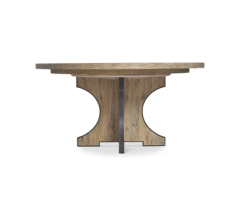 Bernhardt Tribeca 60" Wood Round Dining Table