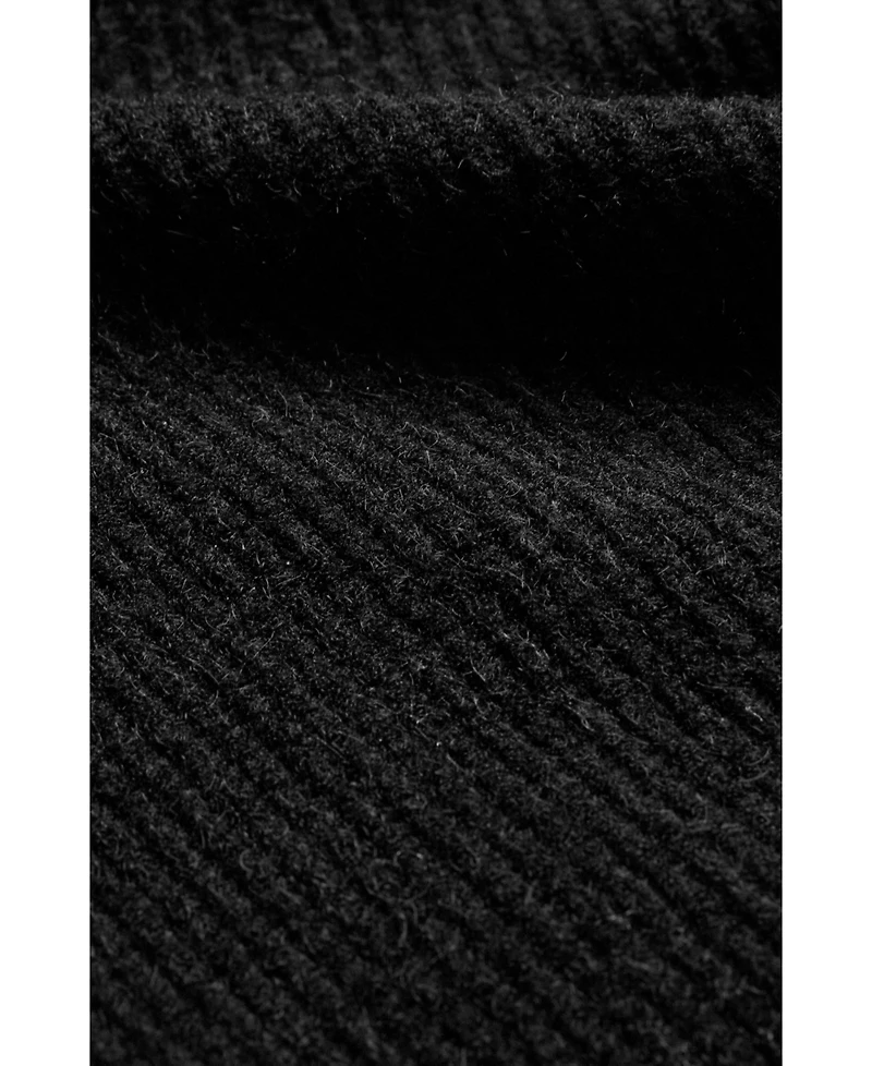 Celtic & Co. Women's Slouchy Ribbed V-Neck Cardigan