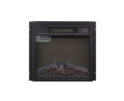 sumyeg Electric Fireplace Insert 18" 1400W 120V with Remote Control