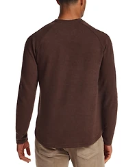 Weatherproof Vintage Men's Ribbed Raglan Crewneck T-Shirt