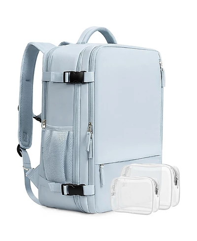 Piscifun 16 Inch Laptop Carry On Travel Backpack Waterproof Daypack With Usb Charging Port