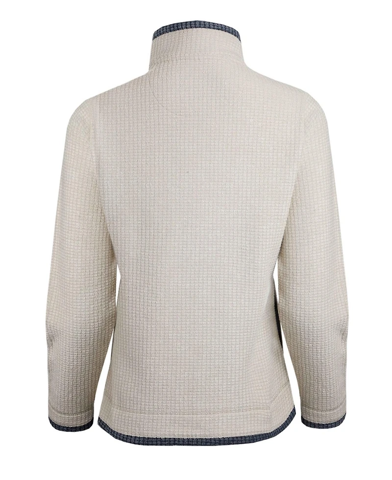 Weird Fish Women's Ariana Full Zip Grid Fleece