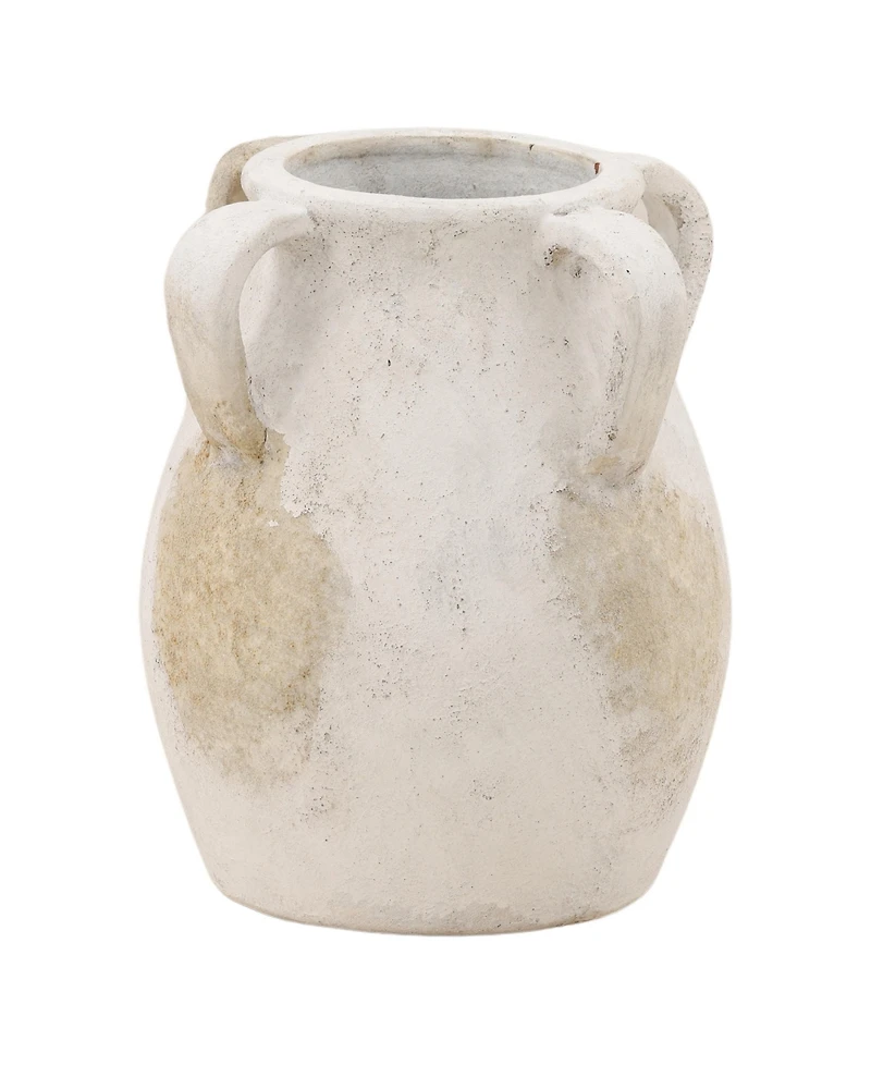 Dovetail Furniture, Helena Dual-Handle Terracotta Vase