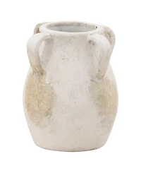 Dovetail Furniture, Helena Dual-Handle Terracotta Vase