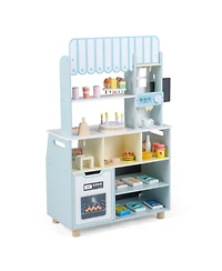 Hongge Wooden Ice Cream Shop 27-Piece Playset, Ages 3+