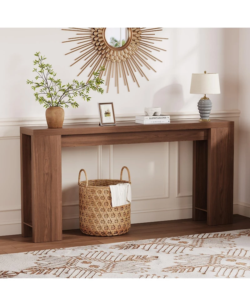 homfan 70.9" Farmhouse Console Table