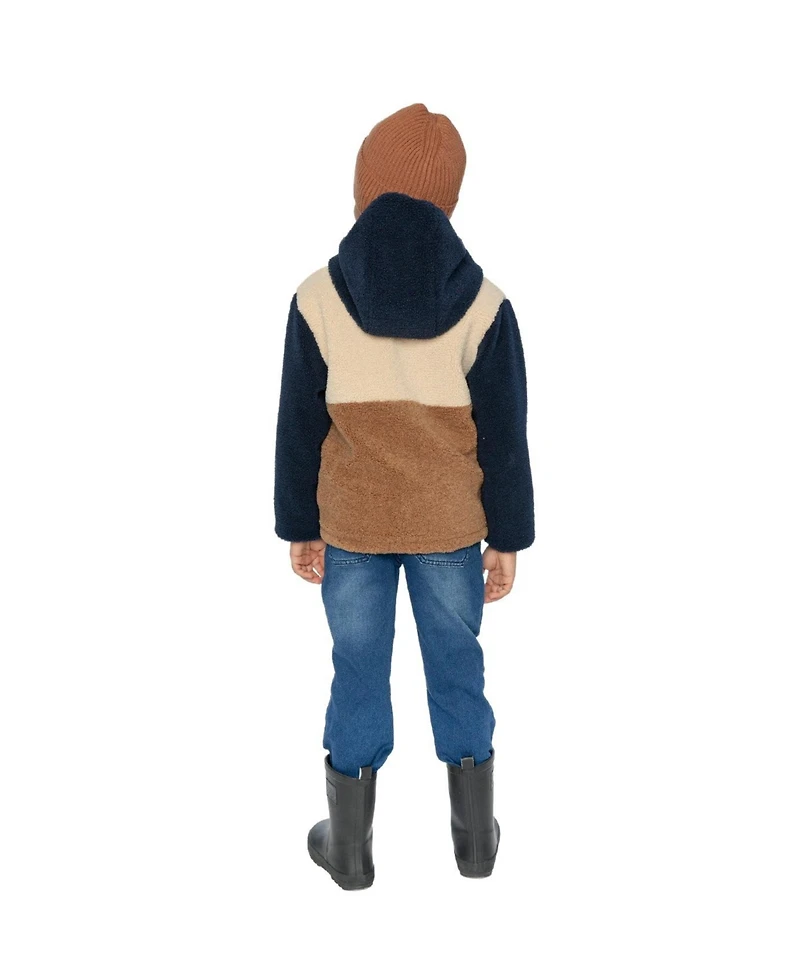 Deux par Little and Big Boy Reversible Mid-Season Jacket