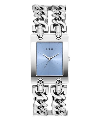 Guess Women's Quartz Silver -Tone Stainless Steel Watch 28mm