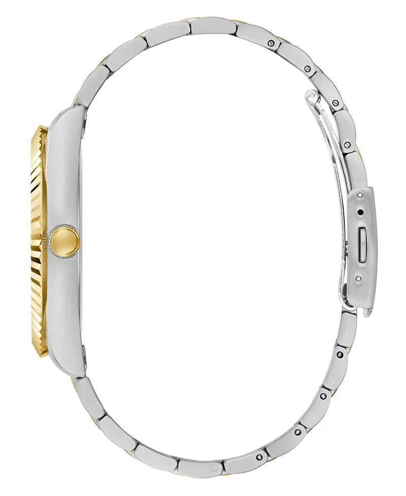 Guess Men's Quartz Two-Tone Stainless Steel Watch 42mm